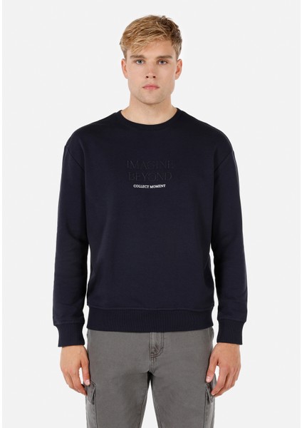 Lacivert Erkek Sweatshirt CL1070747_Q1.V1_NAV