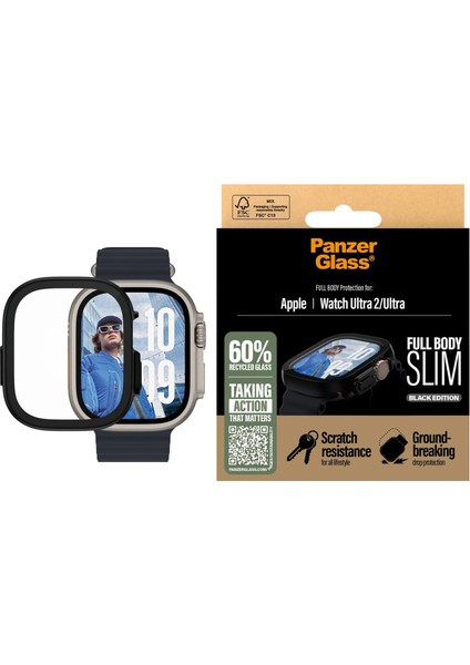 Apple Watch Ultra 2/ultra Full Body Slim - Siyah fiyatları