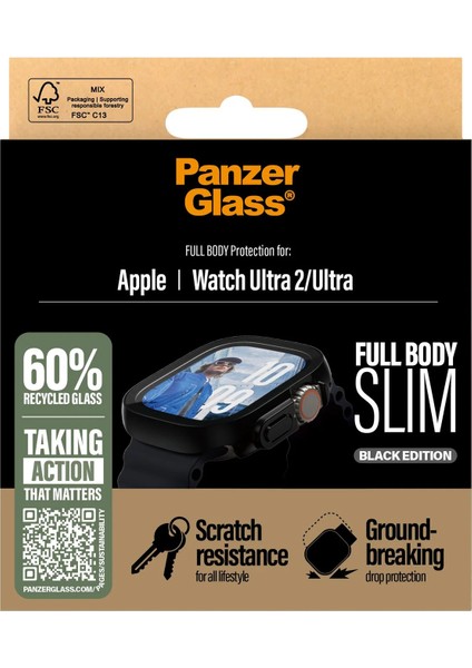 Apple Watch Ultra 2/ultra Full Body Slim - Siyah modelleri