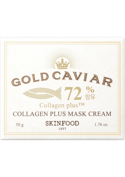 Gold Caviar Collagen Plus Mask Cream 50gr