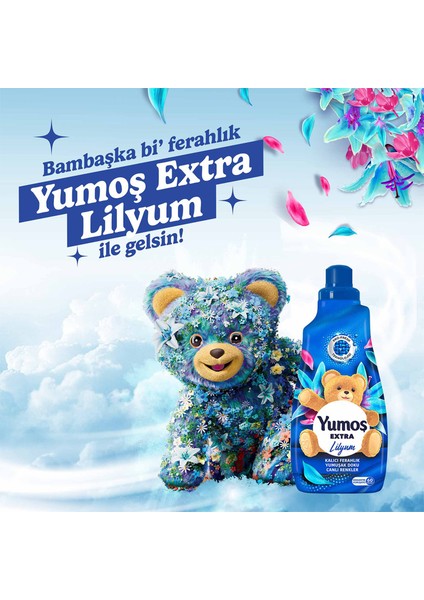 Extra Konsantre Çamaşır Yumuşatıcısı Lilyum 1440 ml x3