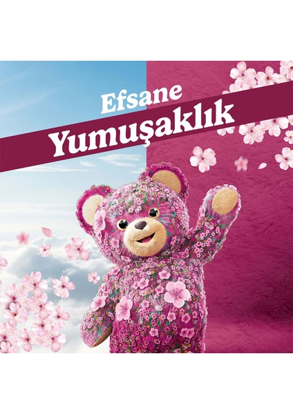 Extra Çamaşır Yumuşatıcı Sakura 1440 ml x4