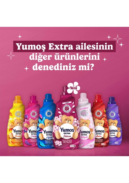 Extra Çamaşır Yumuşatıcı Sakura 1440 ml x4