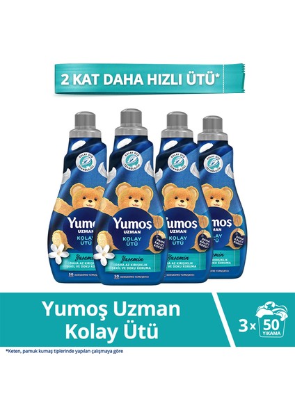 Uzman Kolay Ütü Konsantre Yumuşatıcı 1200 ml x4