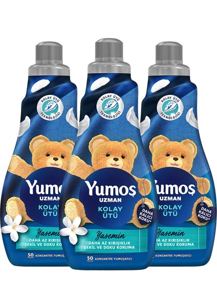 Uzman Kolay Ütü Konsantre Yumuşatıcı 1200 ml x3