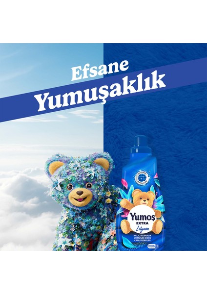 Çamaşır Yumuşatıcısı x4 Lilyum 1440ml + Orkide 1440ml  + Amber 1440ml  + Hanımeli 1440 ml