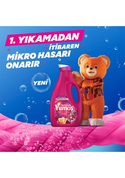 Sıvı Bakım Çamaşır Deterjanı Canlandırıcı Terapi Renkliler 2520 ml x3