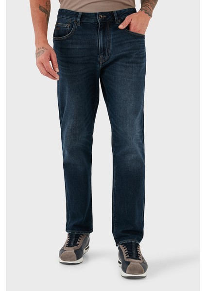 Pamuk Karışımlı Slim Fit Normal Bel Jeans Erkek Kot Pantolon 6DZJ13 Z1ZQZ 1500