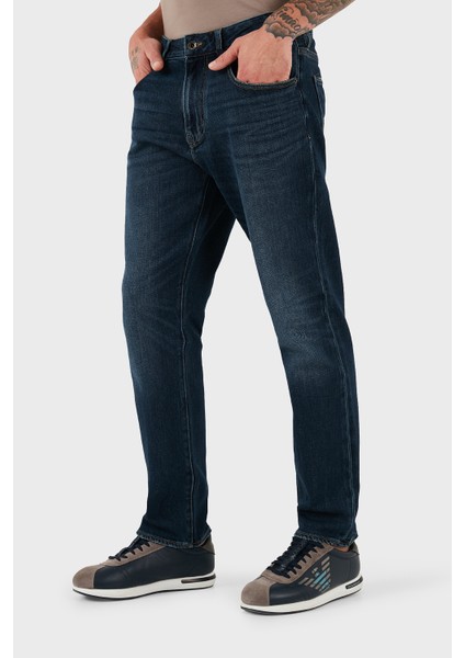 Pamuk Karışımlı Slim Fit Normal Bel Jeans Erkek Kot Pantolon 6DZJ13 Z1ZQZ 1500 fırsatları