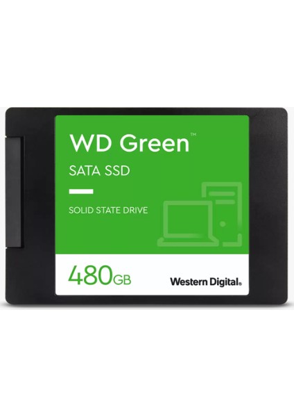 480GB WD GREEN 2.5" 545MB/s WDS480G3G0A SSD