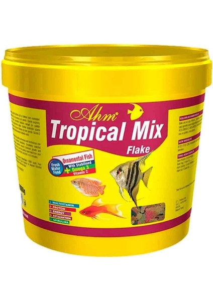 Tropical Mix Flake Balık Yemi 50 gr Özel Paket