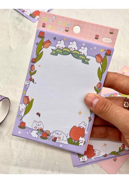 Lila Rengi Yapışkanlı Süsleme Kağıdı /etiket / Süsleme Sayfası /post It/yapışkanlı Not Kağıdı modelleri