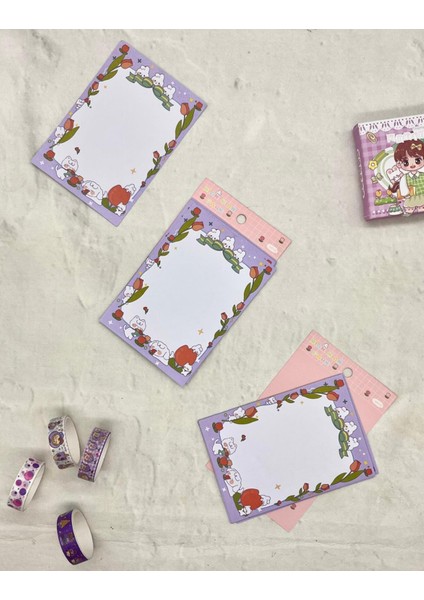 Lila Rengi Yapışkanlı Süsleme Kağıdı /etiket / Süsleme Sayfası /post It/yapışkanlı Not Kağıdı fırsatları