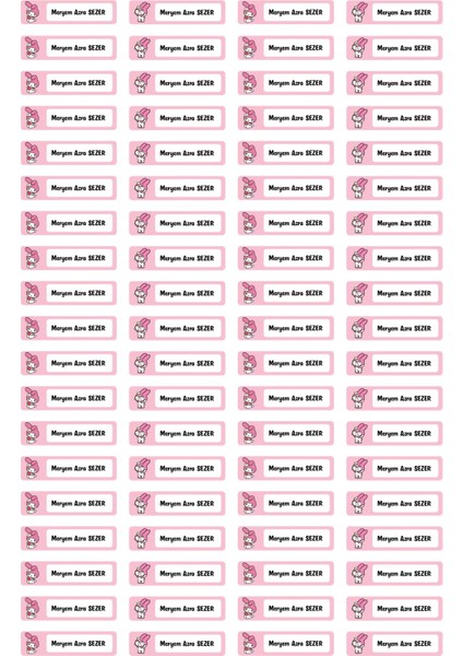 My Melody Defter Etiket Seti Sticker indirimleri
