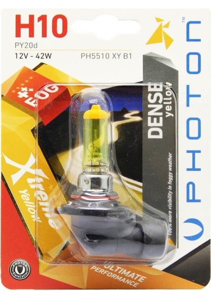 H10 Xtreme Yellow Blister (Tekli Blister)