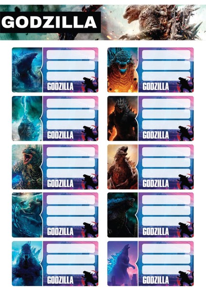 Ateş ve Su Defter Etiketi