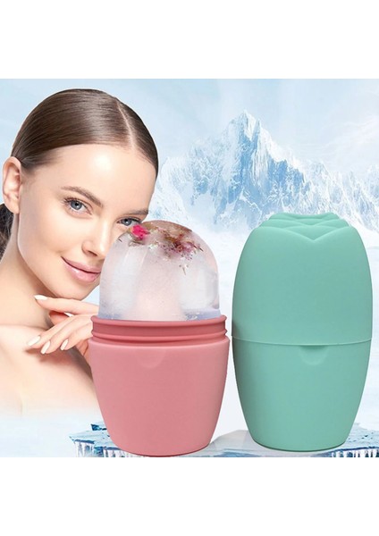 Gül Kırmızı 02 Silikon Buz Rulo Yüz Buz Masajı Fincan Buz Küpü Tepsileri Buz Küre Buz Topları Yüz Masajı Yüz Rulo Akne Azaltmak (Yurt Dışından) fiyatları