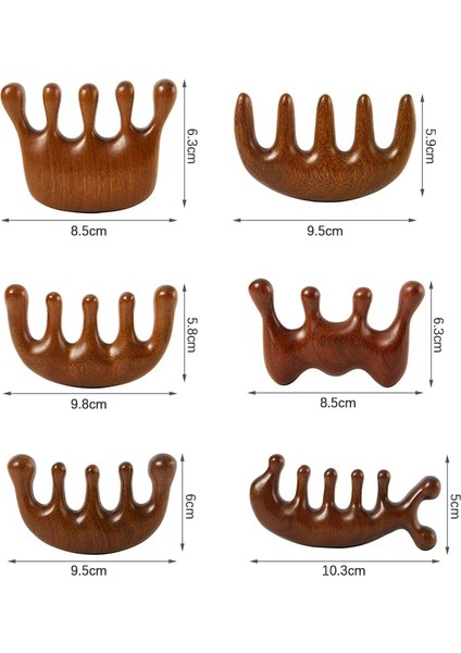 Ahşap Terapi Masaj Tarak Kafa Yüz Derisi Gua Sha Masaj Doğal Yüz Sandal Ağacı Geniş Diş Guasha Kazıma Vücut Masajı (Yurt Dışından) modelleri
