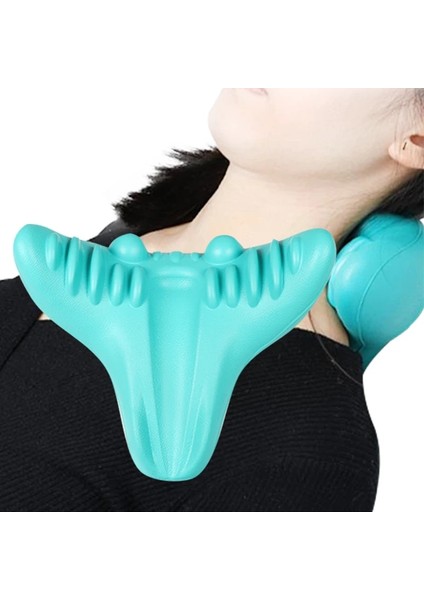 Pembe 2023 Yeni Otantik C-Dinlenme Boyun Masaj Yastığı Geri Omuz Sedye Tamir Araçları Omurga Servikal Kayropraktik Traksiyon Cihazı (Yurt Dışından) fırsatları