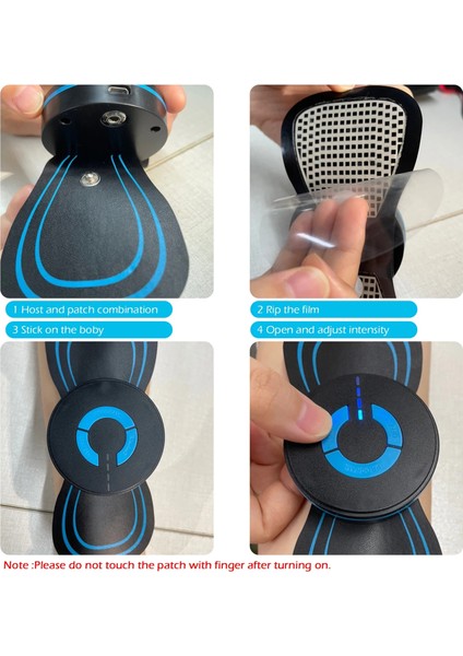 Elektrikli Masaj Yastığı Mini Servikal Elektrikli Boyun Omuz Darbe Isıtma Servikal Masaj Vertebra Masaj Yastığı (Yurt Dışından)