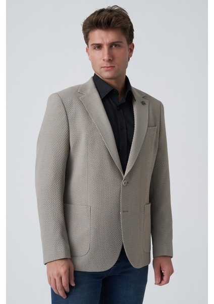 Alverca Do Ribatejo C4019 Slim Fit 6 Drop Ceket Haki fiyatları
