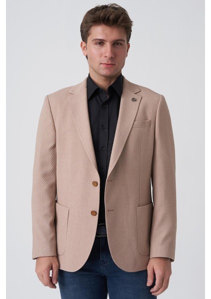 Abrantes C4020 Slim Fit 6 Drop Ceket Tarçın