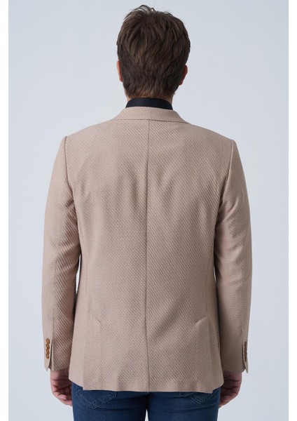 Abrantes C4020 Slim Fit 6 Drop Ceket Tarçın