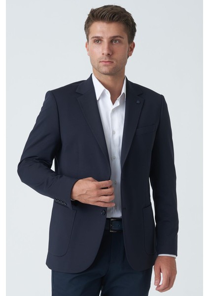 Belfast C4010 Slim Fit 6 Drop Ceket Laci