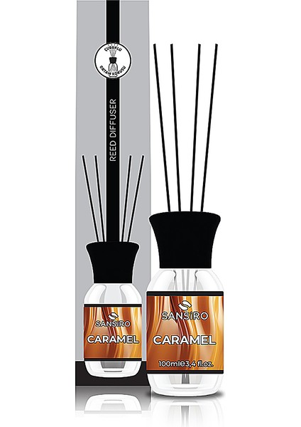 Caramel Bambu Çubuklu Oda Kokusu 100 ml