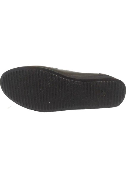 705-24 Deri Casual Anatomik Dolgu Topuk Kadın Ayakkabı modelleri