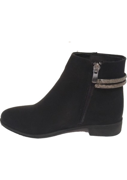 071-24 Deri Fashion Fermuarlı Kadın Bot fiyatları