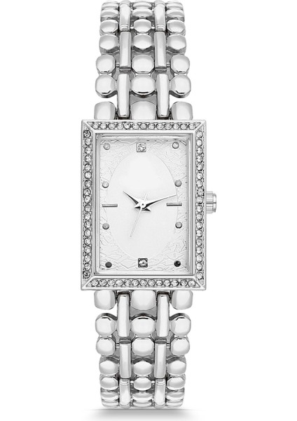 Bayan Gri Metal Kol Saati-Renkli Taşlı Kalpli Bileklik Hediye Set PS3762 indirimleri