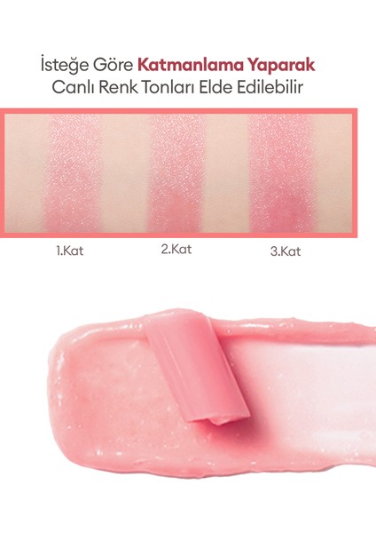 Dudaklara Yoğun Bakım Yapan Renkli Dudak Balmı Dare Tint Lip Balm (Pink Chou)