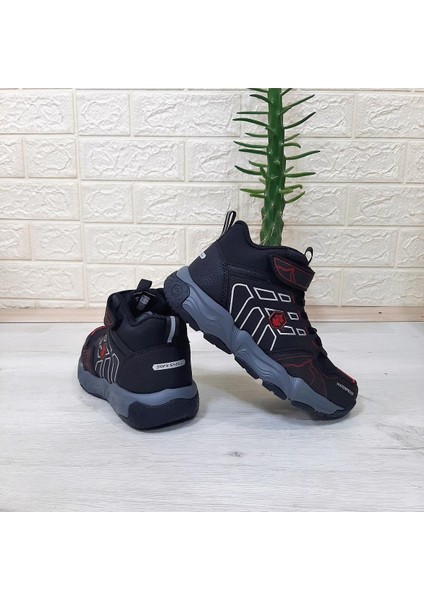Raptor Hı Siyah-Kırmızı Waterproof Erkek Çocuk Bot