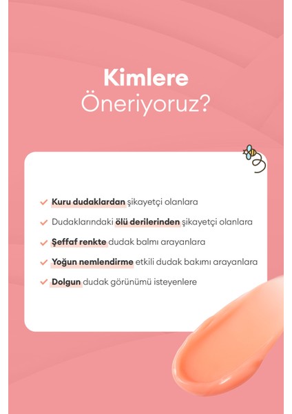 Bal ve Süt Özlü Besleyici Nemlendirici Dudak Maskesi A'PIEU Honey & Milk Daily Lip Mask (Peach)