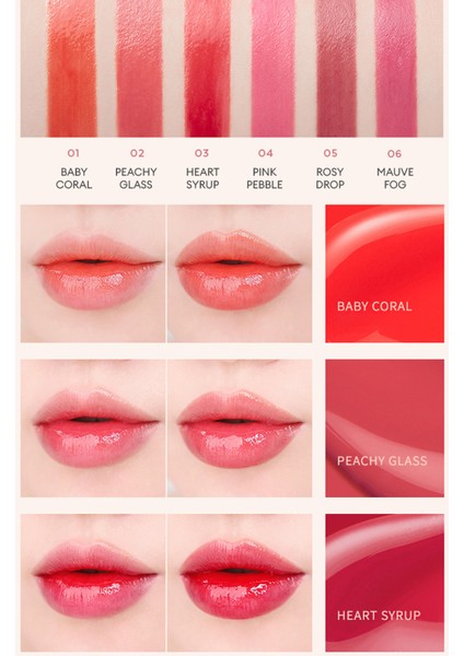 Uzun Süre Kalıcı, Nemli Bitiş Sunan Parlak Tint Dare Tint Dewy Drop (Pink Pebble)