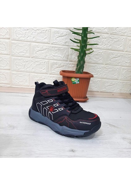 Raptor Hı Siyah-Kırmızı Waterproof Erkek Çocuk Bot