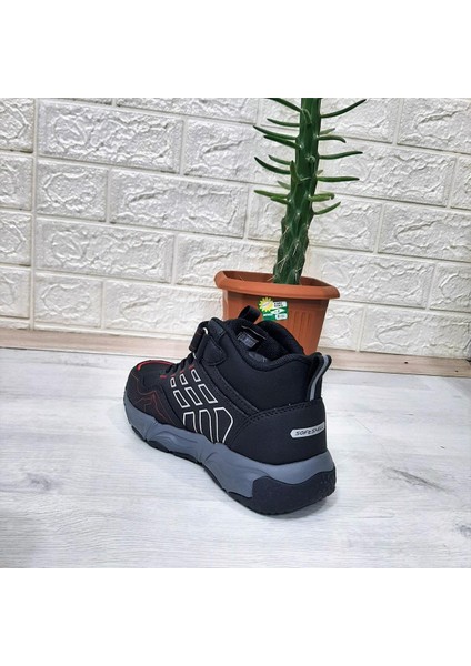 Raptor Hı Siyah-Kırmızı Waterproof Erkek Çocuk Bot