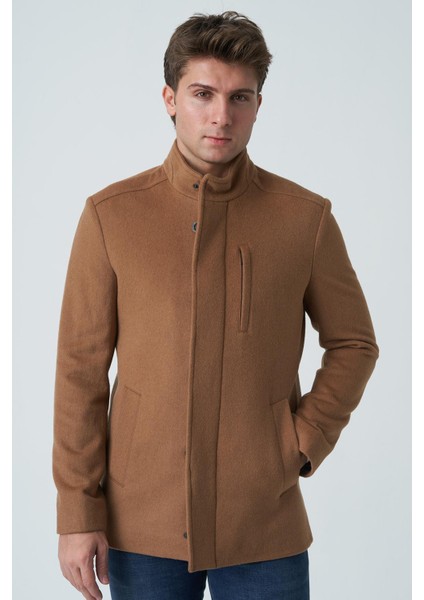 Agualva-Cacém 58152 Slim Fit Palto Camel indirimleri