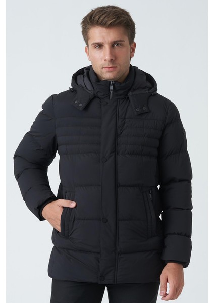 San Jose 58155 Slim Fit Kaban Siyah