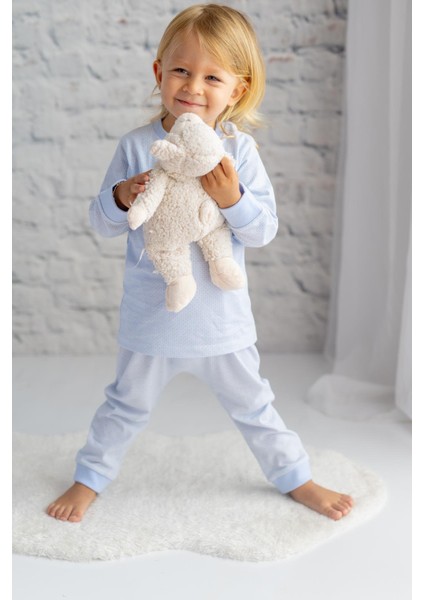 Unisex Bebek Desenli Pijama Takımı