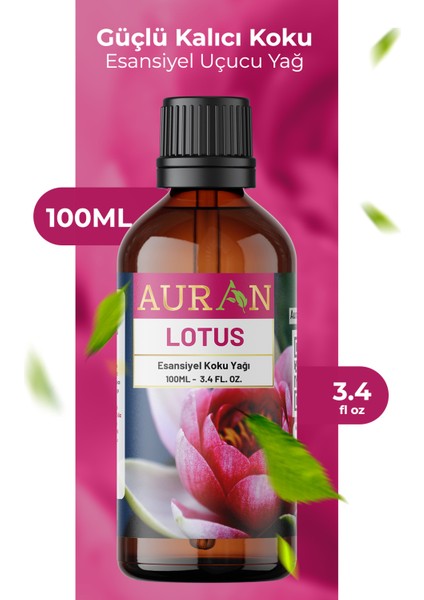 Lotus Esansiyel Uçucu Koku Yağı Ortam Kokusu Doğal Yağ Sihirli Küre Hobi Esansı 100ml