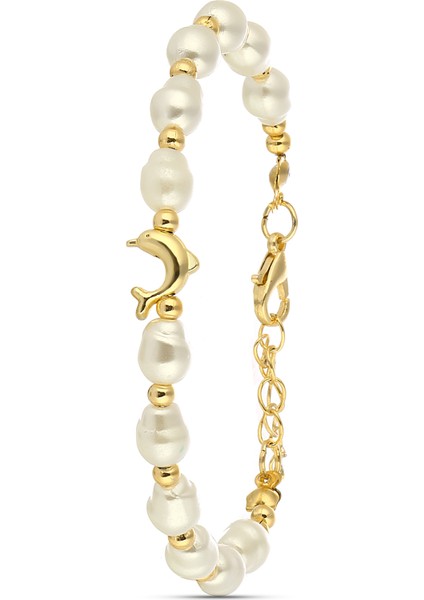 Bayan Gold Metal Kol Saati-Yunus Bileklik Hediye Set PS3754 modelleri