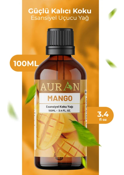 Mango Esansiyel Uçucu Koku Yağı Difüzör Esansı Buhurdanlık Yağı Aromaterapi Yağı 100ml