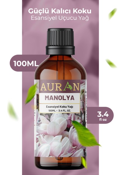 Manolya Esansiyel Uçucu Koku Yağı Difüzör Esansı Buhurdanlık Yağı Aromaterapi Yağı 100ml