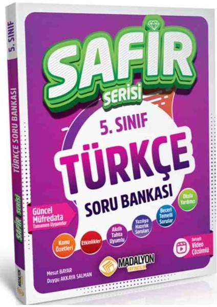 5.sınıf Safir Serisi Türkçe Soru Bankası