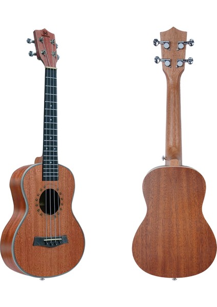 MU-21 PRO Yüksek Kaliteli Maun Soprano Ukulele Seti