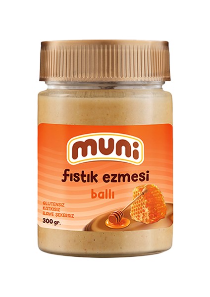 Ballı Fıstık Ezmesi, 300 gr