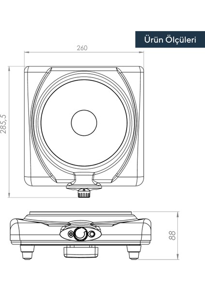 Siyah Elektirikli̇ Setüstü Hotplate Ocak Lx-7011