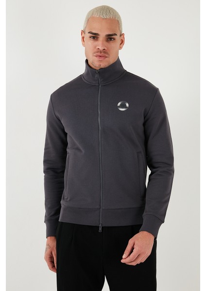 Pamuk Regular Fit Fermuarlı Dik Yaka Sweat Erkek Sweat RMM541300005 23307 modelleri